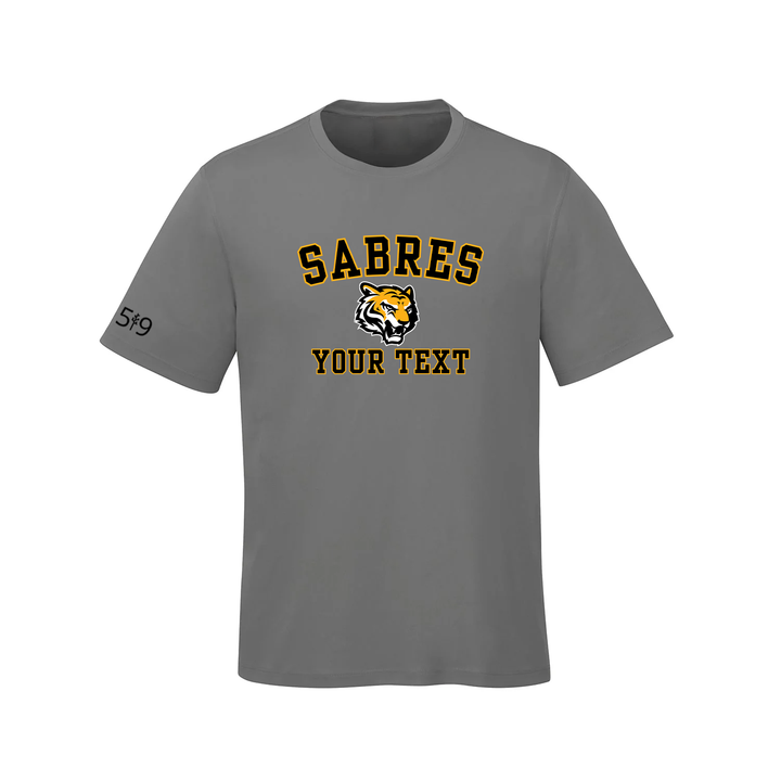 SABRES CUSTOMIZABLE ATHLETIC TEE (MENS)