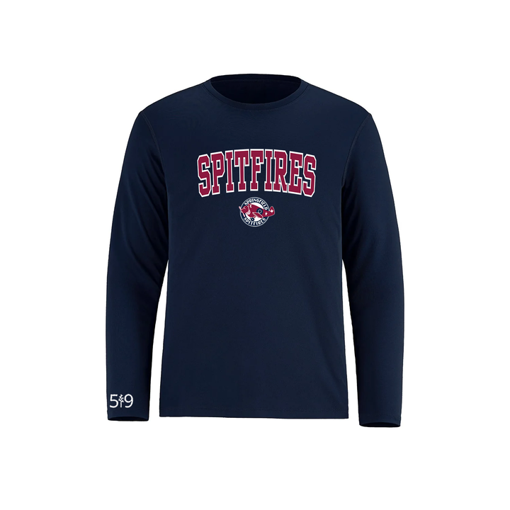 SPRINGFIELD SPITFIRES VARSITY ATHLETIC LONG SLEEVE (UNISEX)