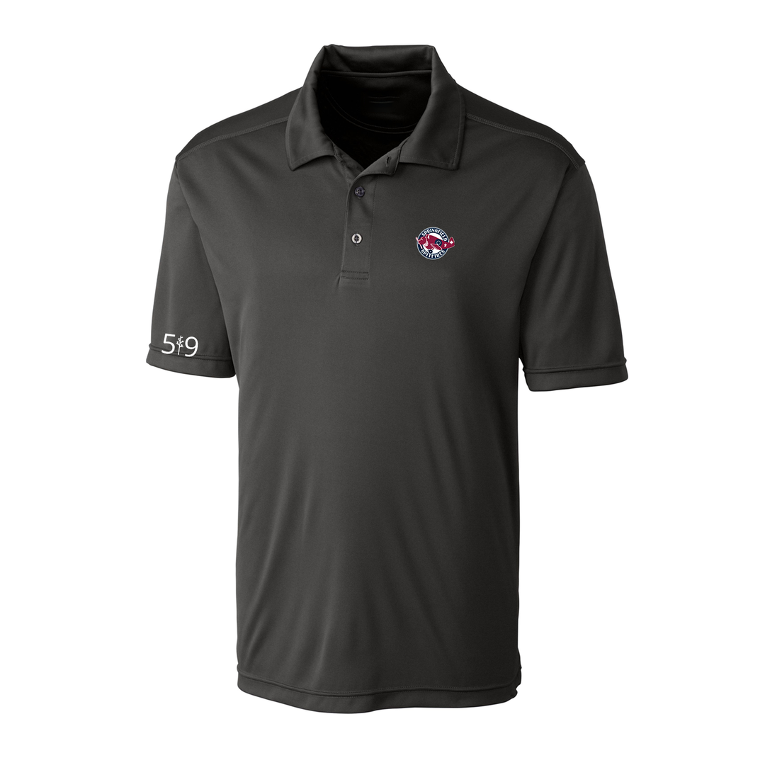 SPRINGFIELD EMBROIDERED ATHLETIC POLO (MENS)