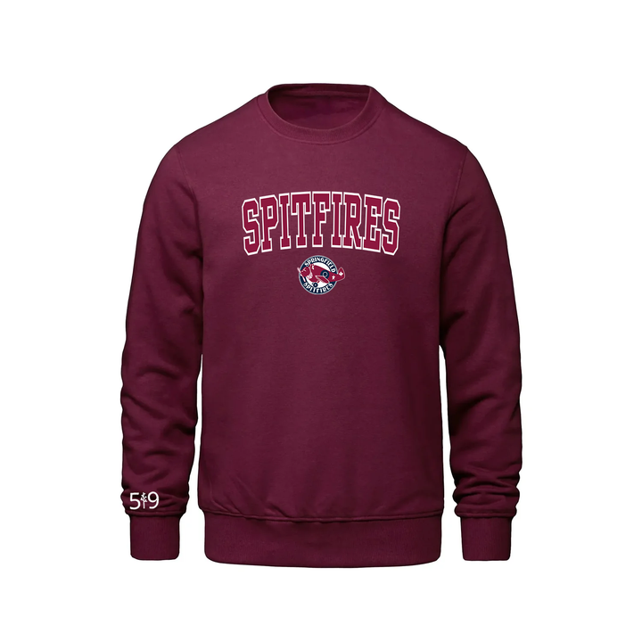 SPRINGFIELD SPITFIRES VARSITY CREW (UNISEX)