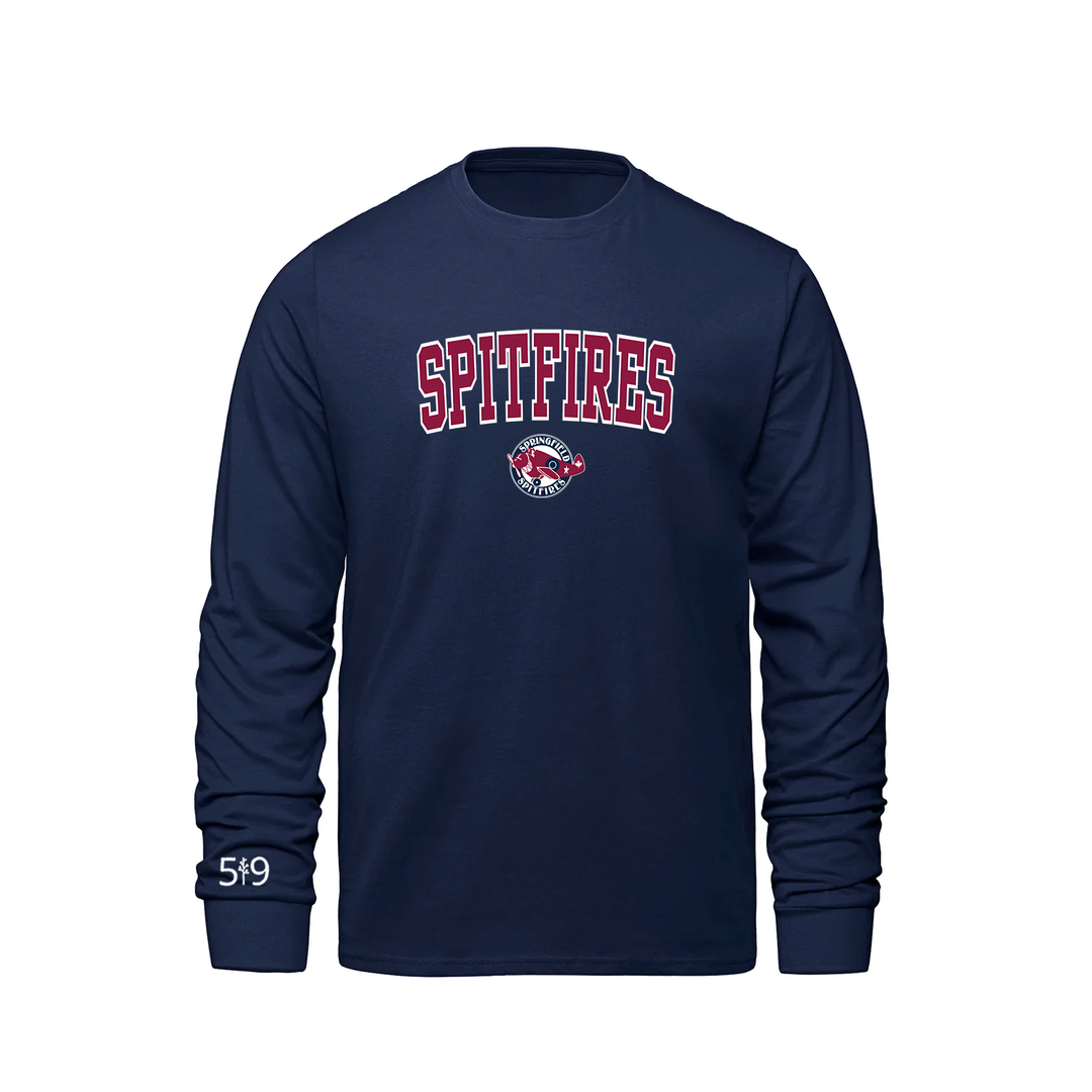 SPRINGFIELD SPITFIRES VARSITY LONG SLEEVE (YOUTH)