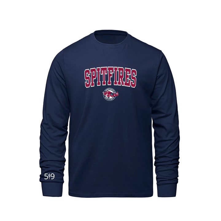 SPRINGFIELD SPITFIRES VARSITY LONG SLEEVE (YOUTH)