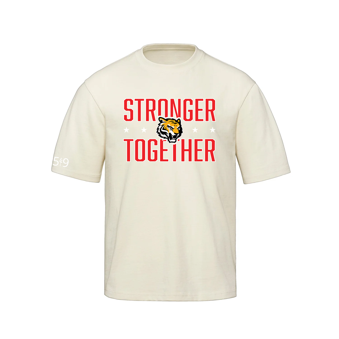 SAUNDERS STRONGER TOGETHER OVERSIZED TEE (UNISEX)