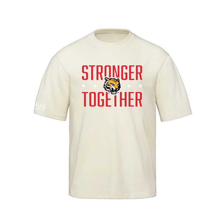 SAUNDERS STRONGER TOGETHER OVERSIZED TEE (UNISEX)