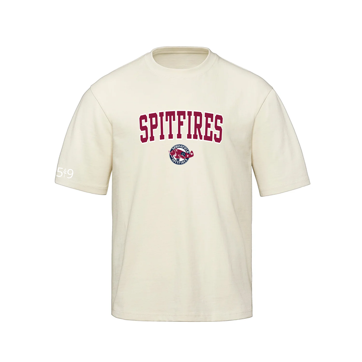 SPRINGFIELD SPITFIRES VARSITY OVERSIZED TEE (UNISEX)