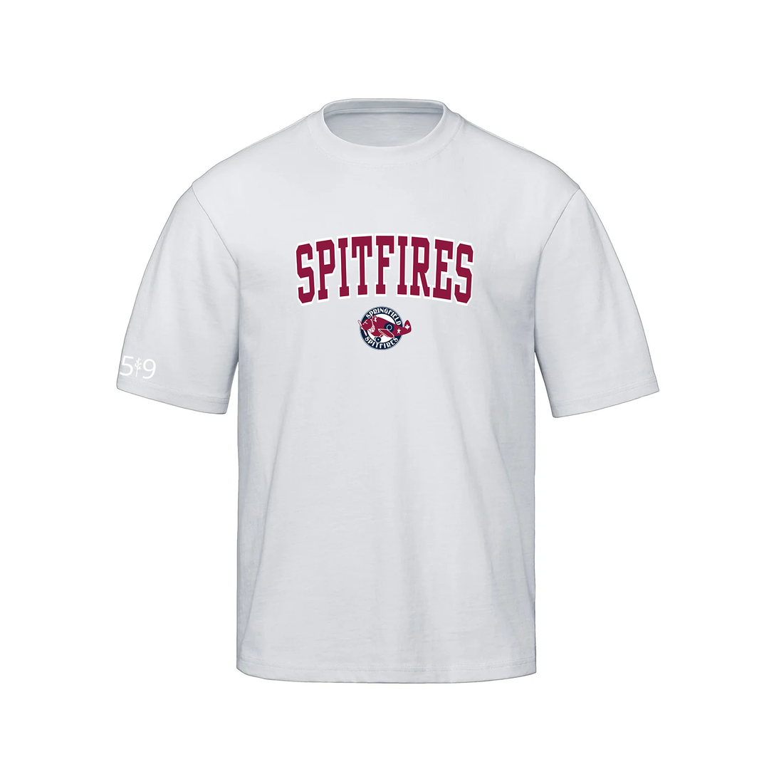 SPRINGFIELD SPITFIRES VARSITY OVERSIZED TEE (UNISEX)
