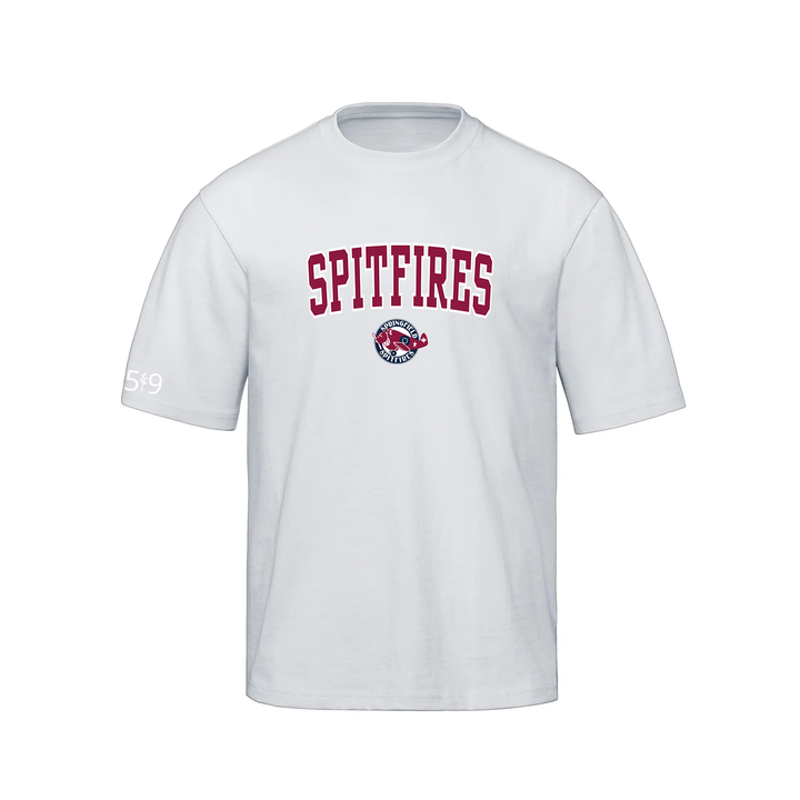 SPRINGFIELD SPITFIRES VARSITY OVERSIZED TEE (UNISEX)