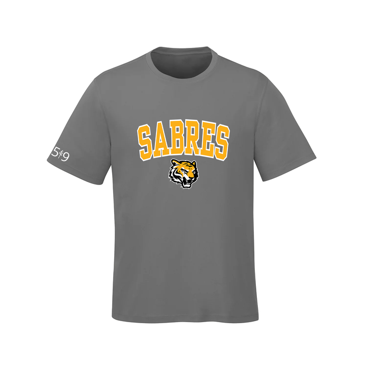 SABRES VARSITY ATHLETIC TEE (MENS)