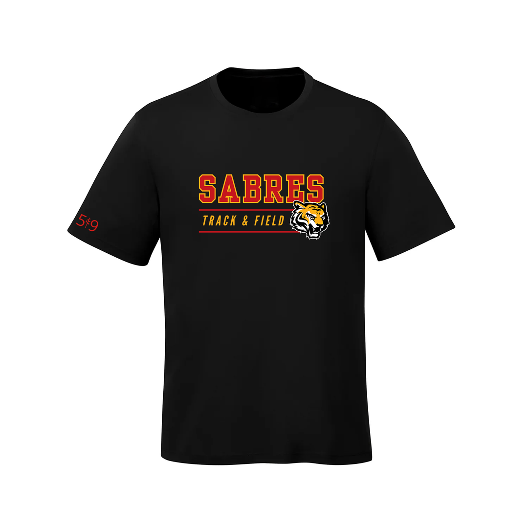 SAUNDERS TRACK & FIELD TEE (MENS)
