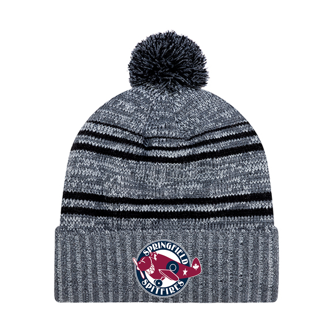 SPRINGFIELD EMBROIDERED POM POM TOQUE