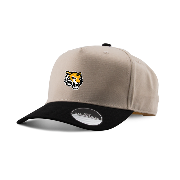 SAUNDERS EMBROIDERED TWO-TONE PANEL CAP