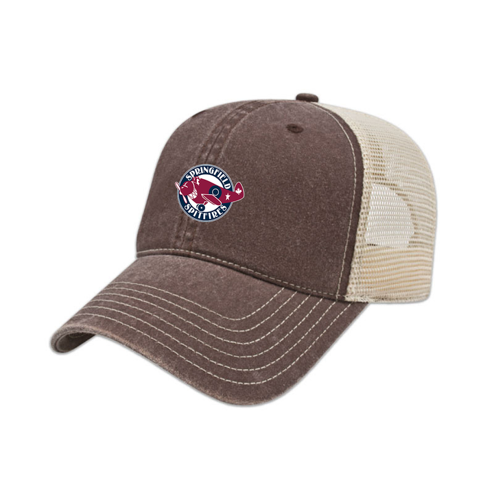 SPRINGFIELD EMBROIDERED VINTAGE TRUCKER CAP