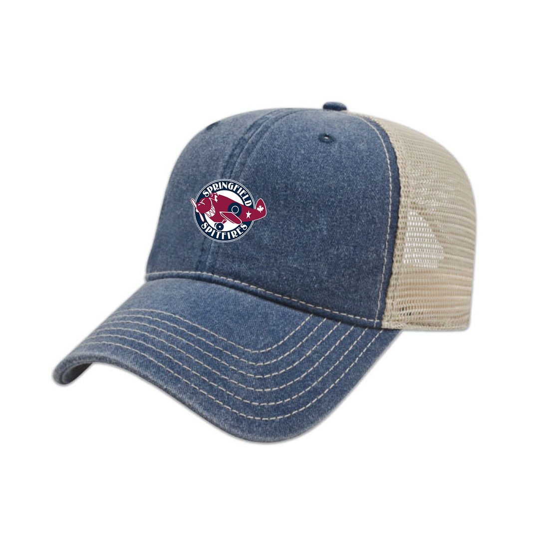 SPRINGFIELD EMBROIDERED VINTAGE TRUCKER CAP