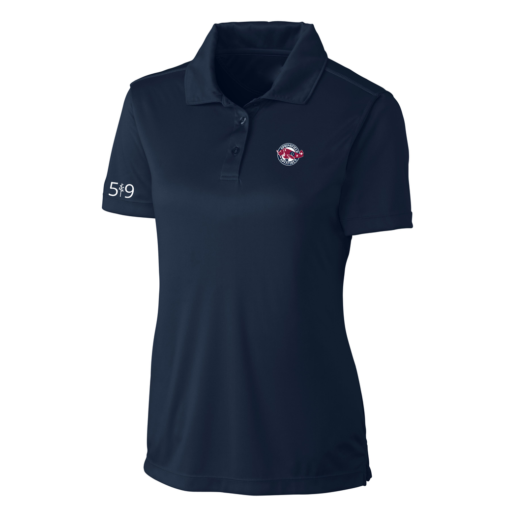 SPRINGFIELD EMBROIDERED ATHLETIC POLO (WOMENS)