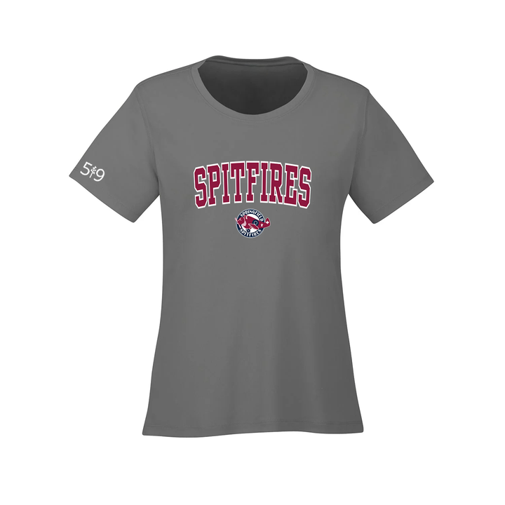 SPRINGFIELD SPITFIRES VARSITY ATHLETIC TEE (WOMENS)