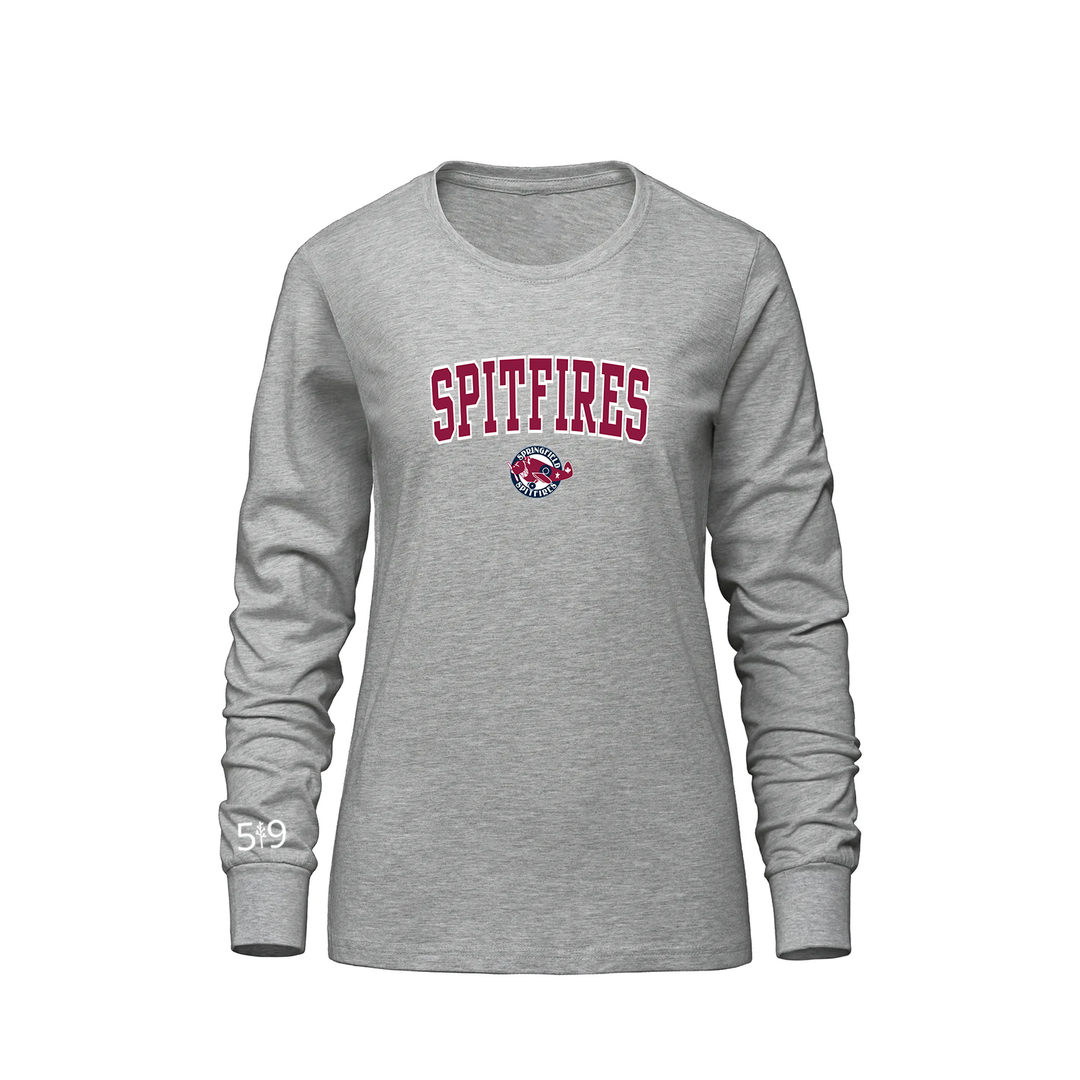 SPRINGFIELD SPITFIRES VARSITY LONG SLEEVE (WOMENS)