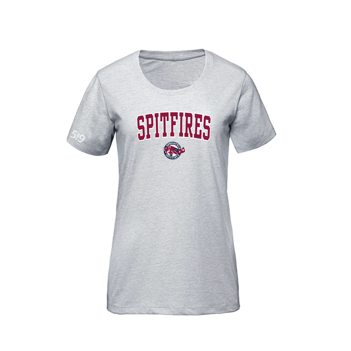 SPRINGFIELD SPITFIRES VARSITY PREMIUM TEE (WOMENS)