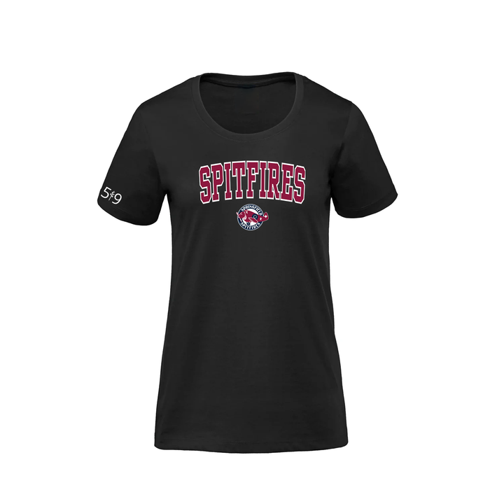 SPRINGFIELD SPITFIRES VARSITY PREMIUM TEE (WOMENS)