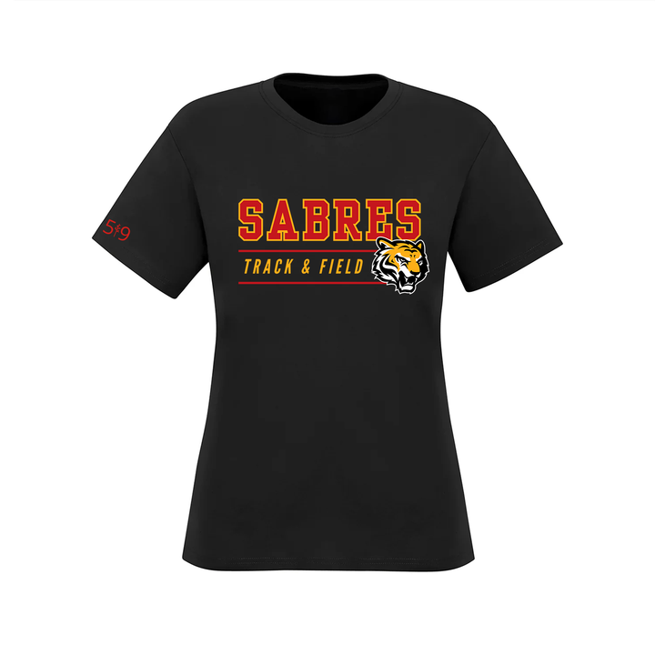 SAUNDERS TRACK & FIELD TEE (WOMENS)