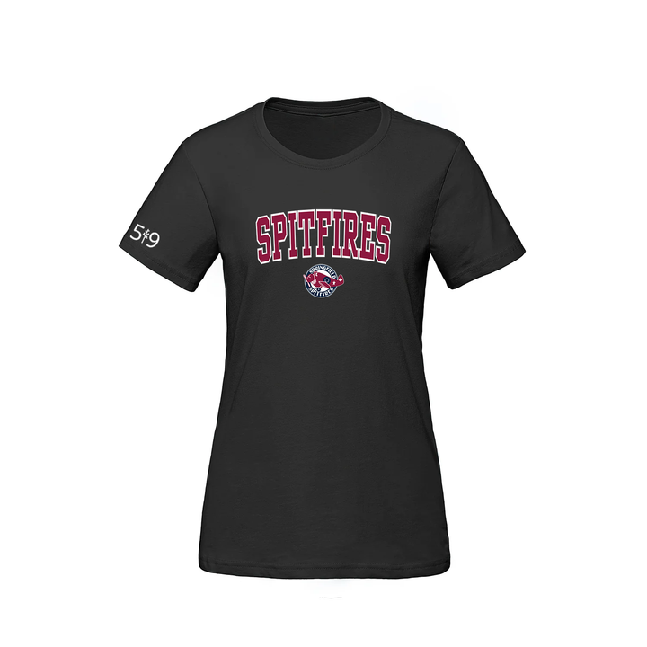 SPRINGFIELD SPITFIRES VARSITY TEE (WOMENS)