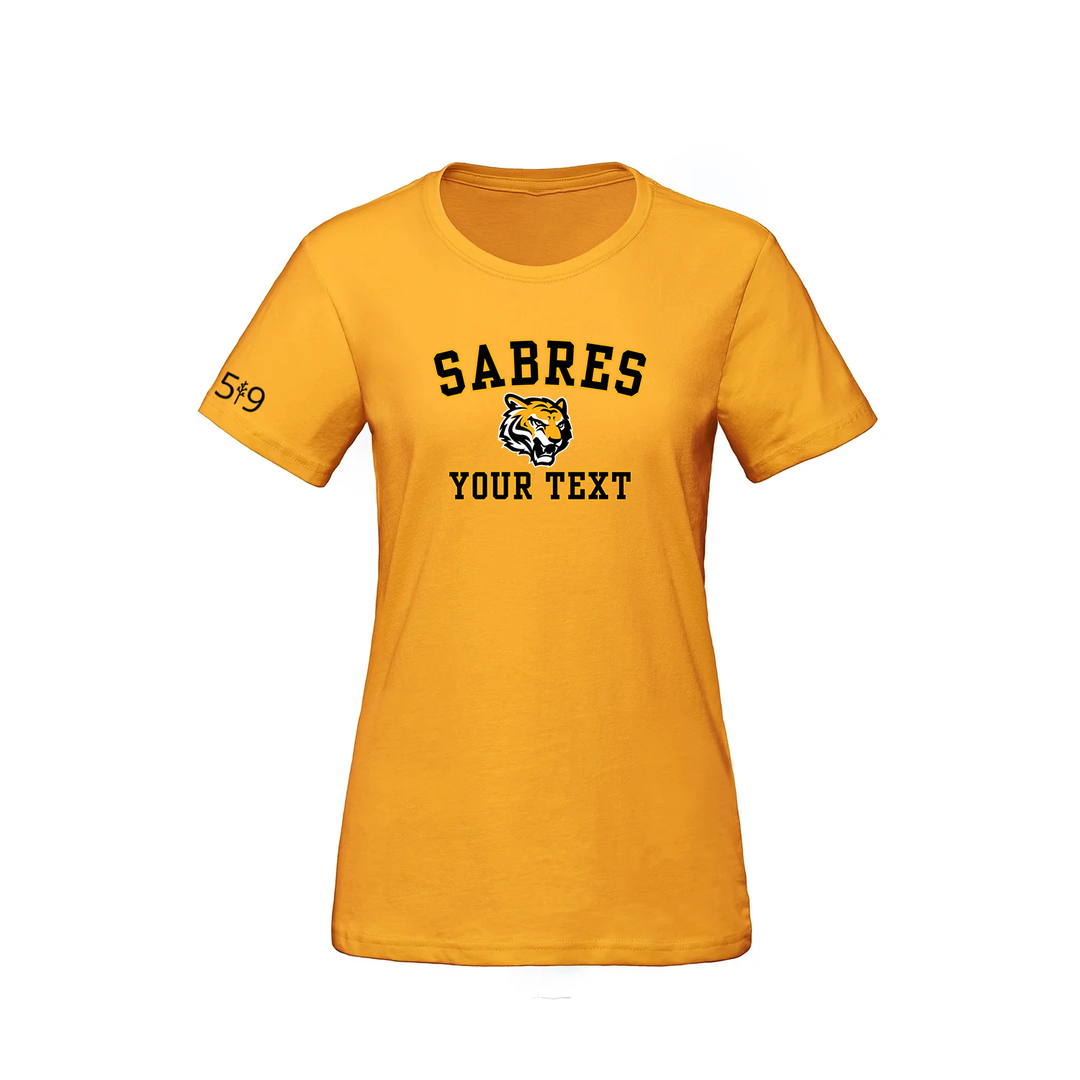 SABRES CUSTOMIZABLE TEE (WOMENS)