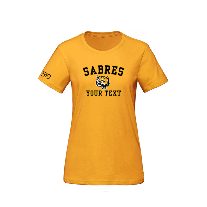 SABRES CUSTOMIZABLE TEE (WOMENS)