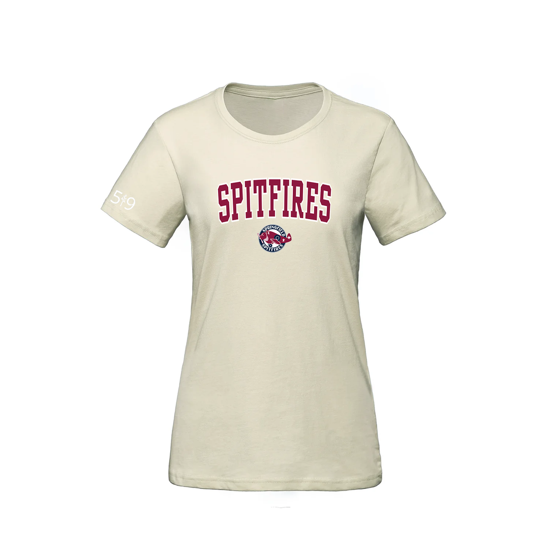 SPRINGFIELD SPITFIRES VARSITY TEE (WOMENS)