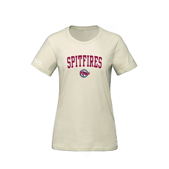 SPRINGFIELD SPITFIRES VARSITY TEE (WOMENS)