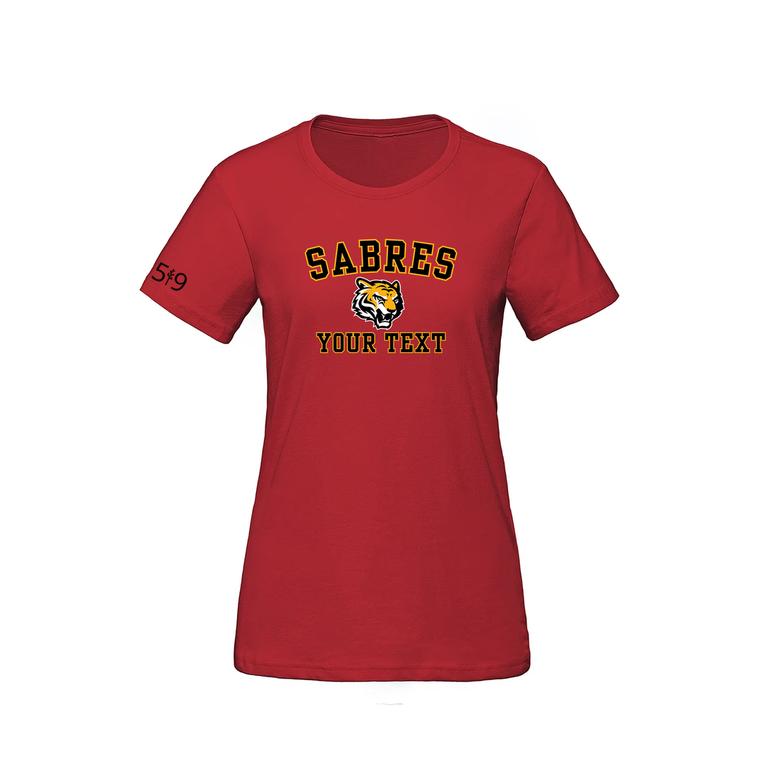 SABRES CUSTOMIZABLE TEE (WOMENS)