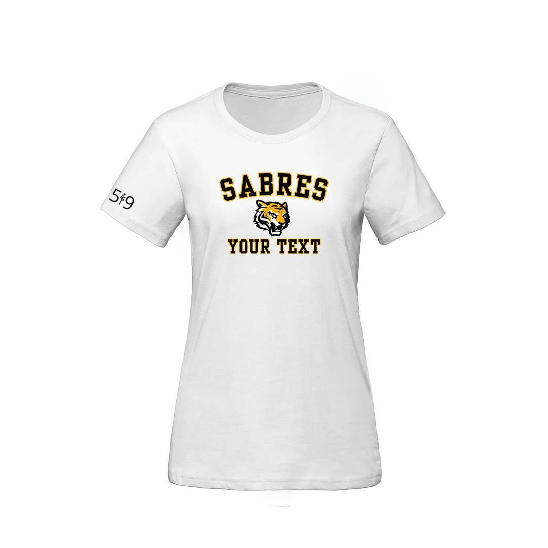 SABRES CUSTOMIZABLE TEE (WOMENS)