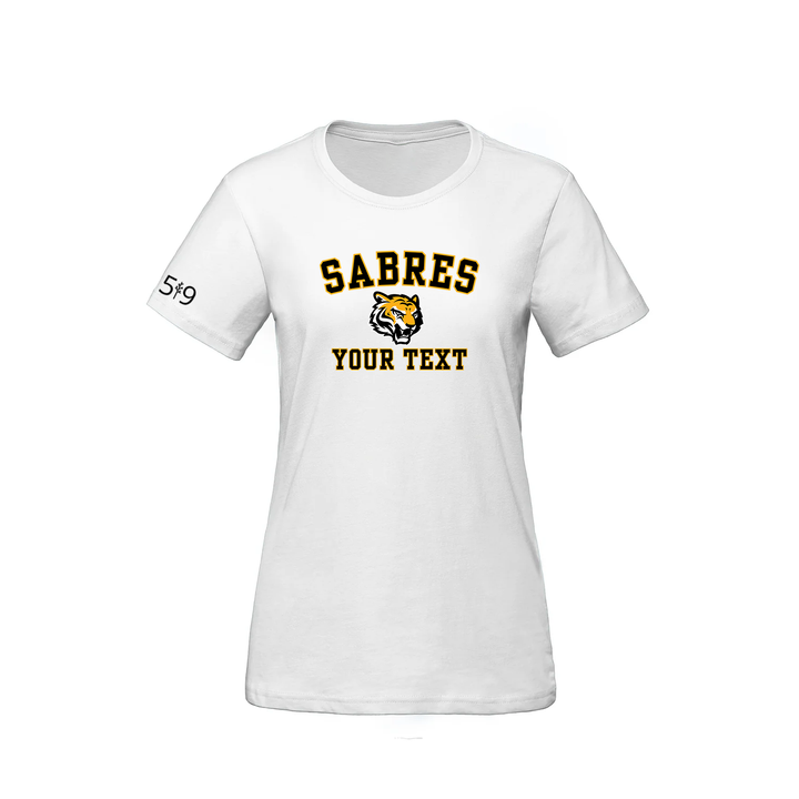 SABRES CUSTOMIZABLE TEE (WOMENS)