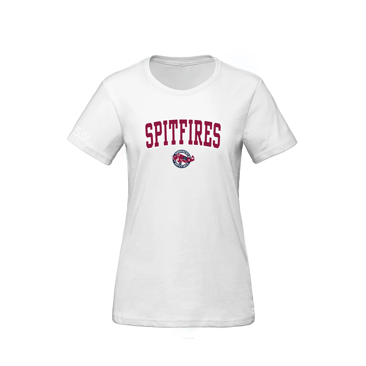 SPRINGFIELD SPITFIRES VARSITY TEE (WOMENS)