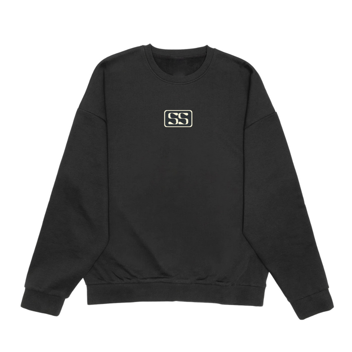 SCENE SOCIAL EMBROIDERED CREW (UNISEX)
