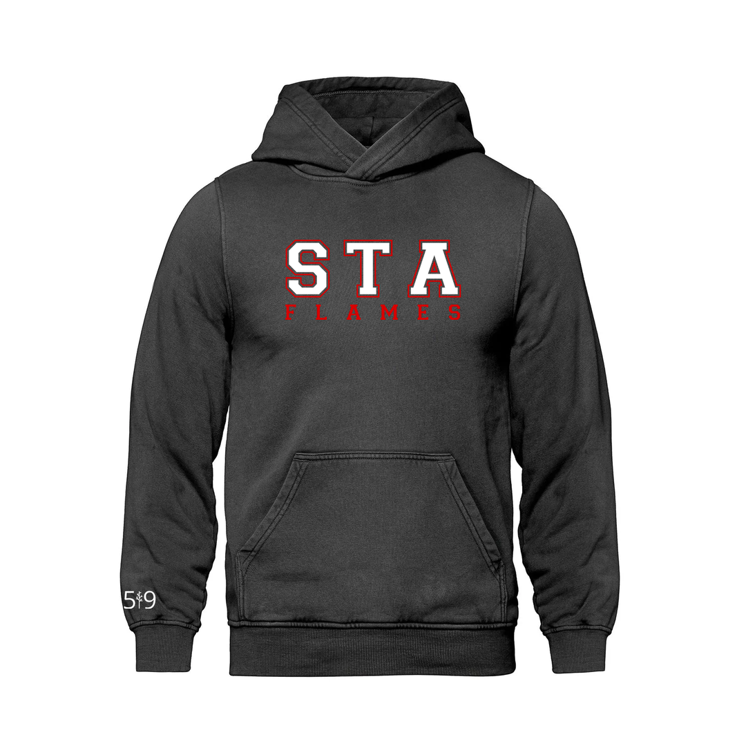 STA FLAMES 2.0 RETRO HOODIE (UNISEX)