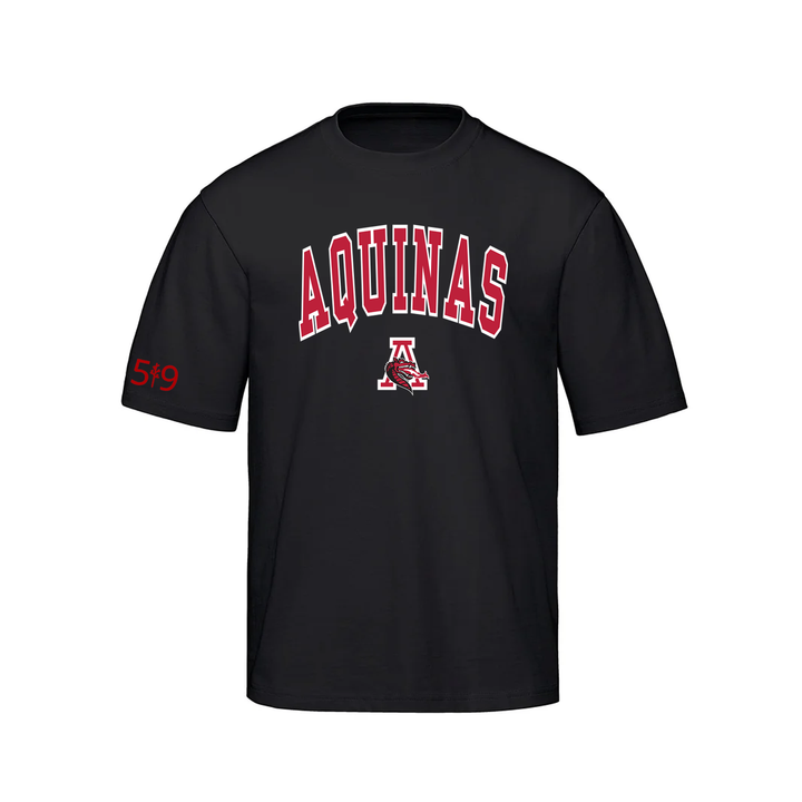 FLAMES VARSITY OVERSIZED TEE (UNISEX)