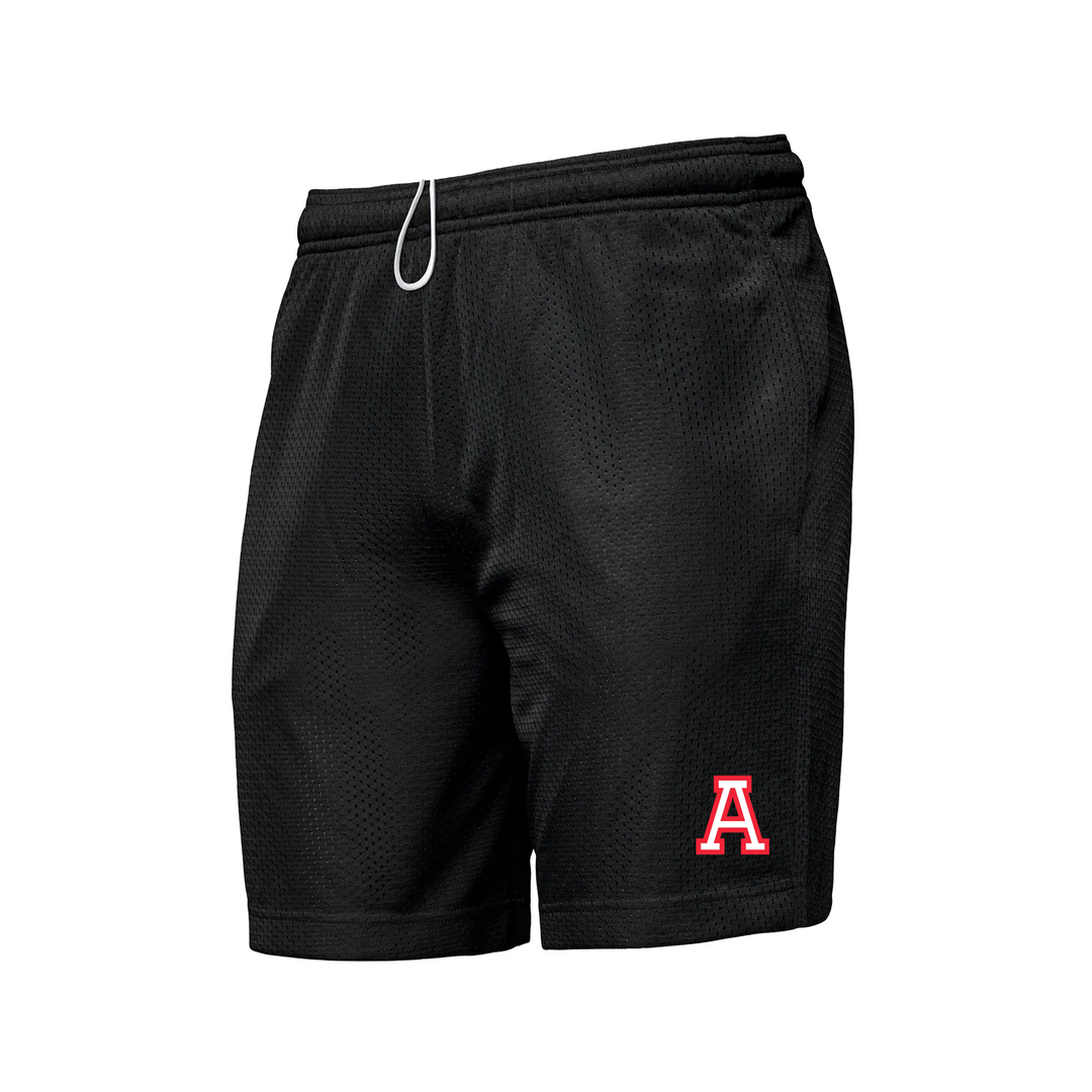 STA EMBROIDERED ATHLETIC MESH SHORTS (UNISEX)