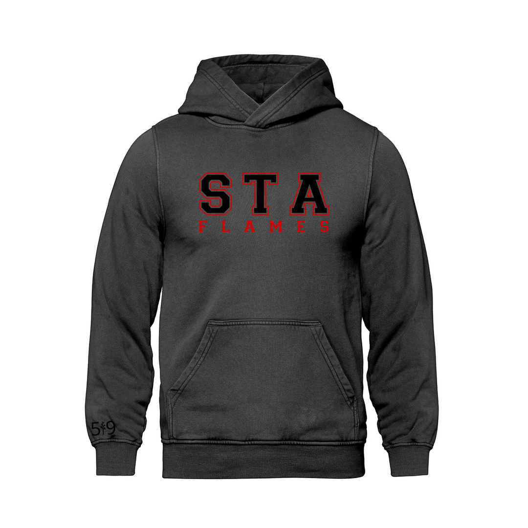 STA FLAMES RETRO HOODIE (UNISEX)