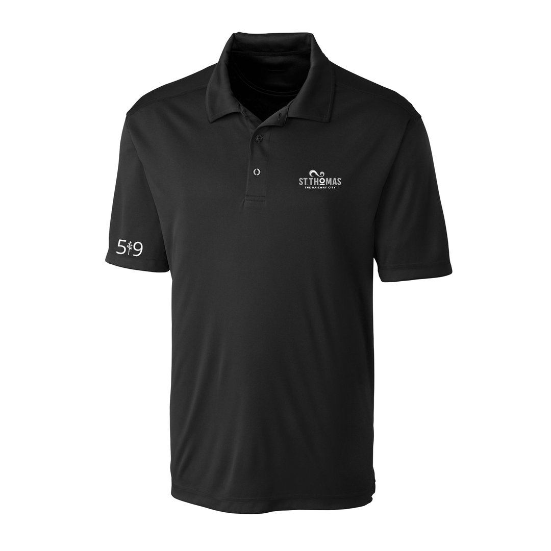 ST. THOMAS LIGHT EMBROIDERED ATHLETIC POLO (MENS)