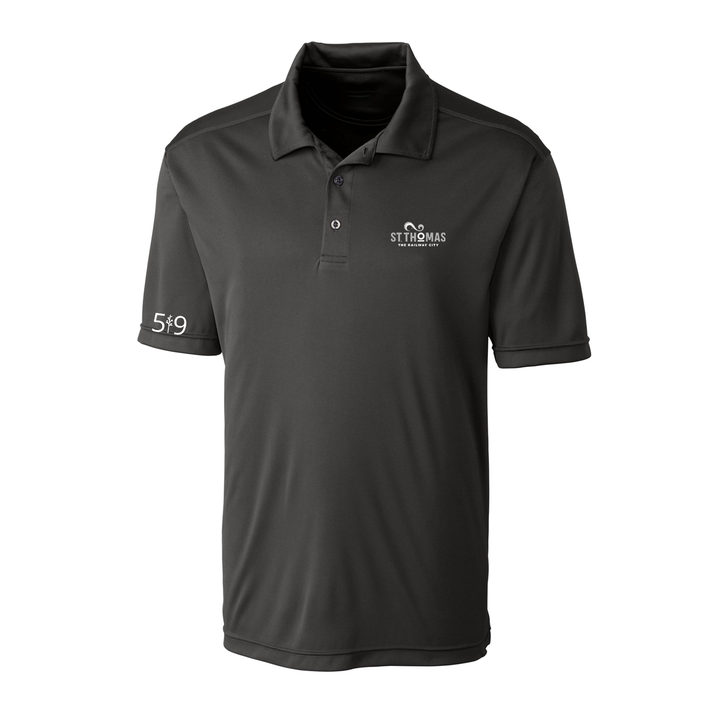 ST. THOMAS LIGHT EMBROIDERED ATHLETIC POLO (MENS)