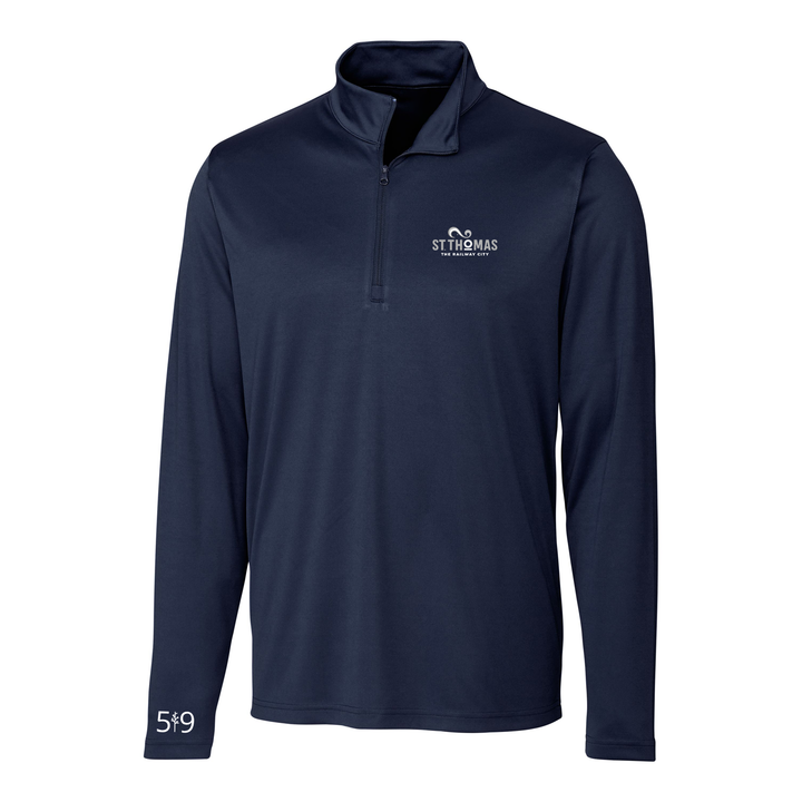ST. THOMAS LIGHT ATHLETIC 1/4 ZIP (MENS)