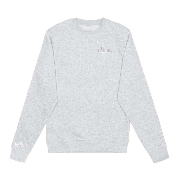ST. THOMAS LIGHT EMBROIDERED CREW (UNISEX)