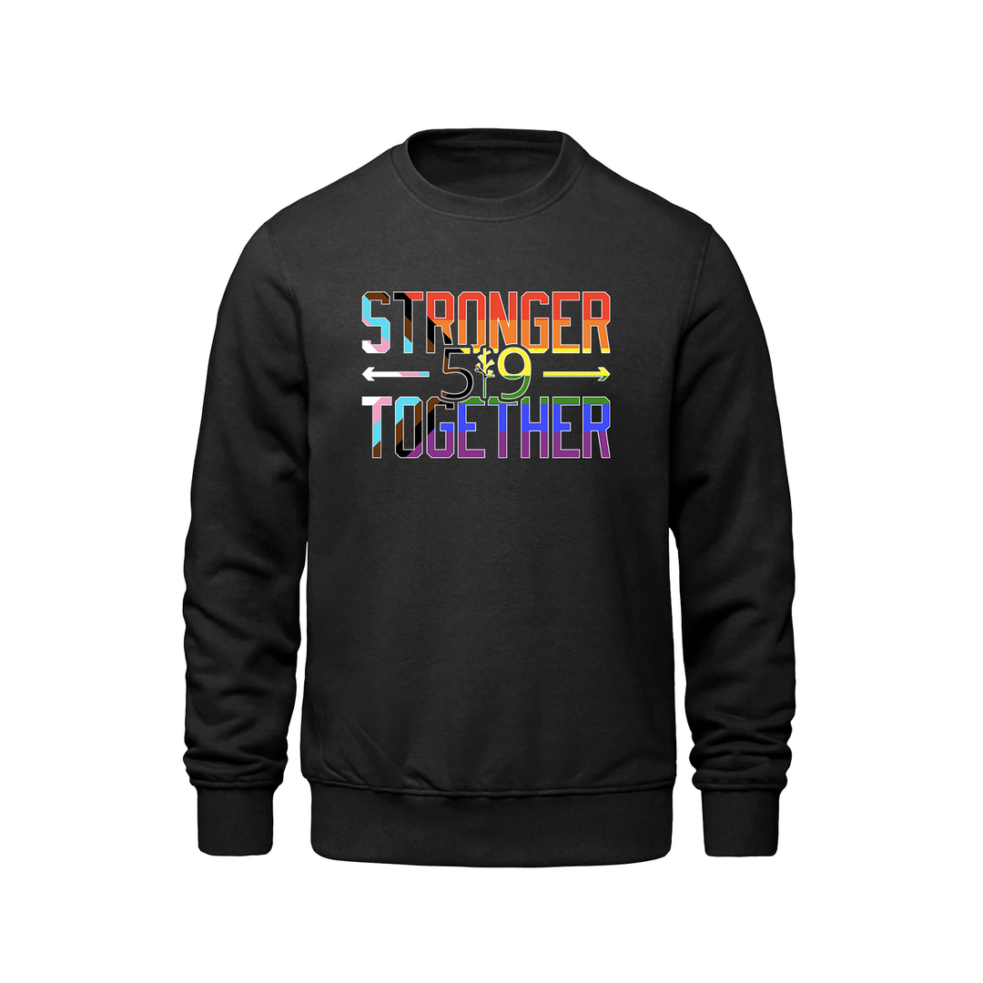 PRIDE STRONGER TOGETHER CREW (UNISEX)