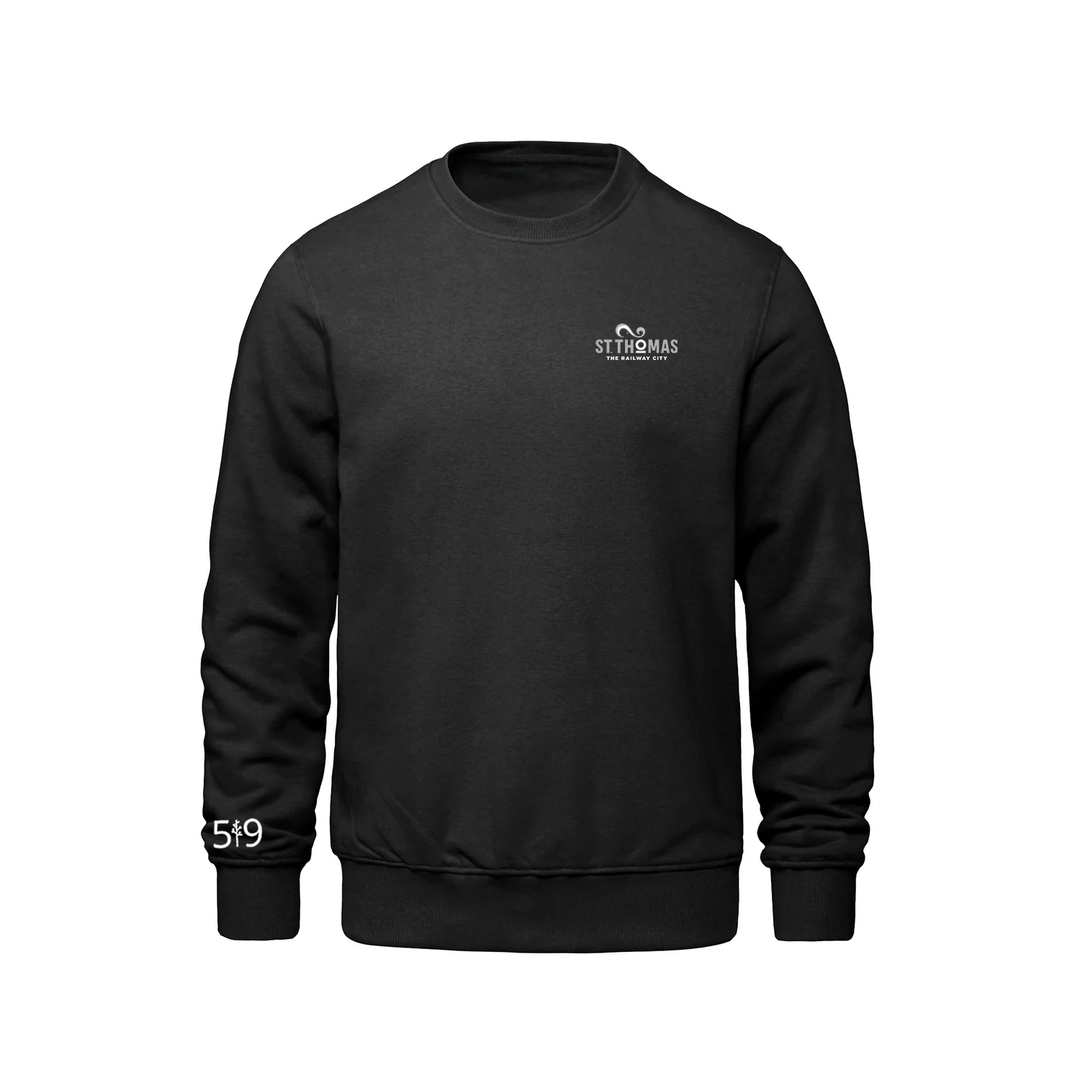 ST. THOMAS LIGHT EMBROIDERED CREW (UNISEX)