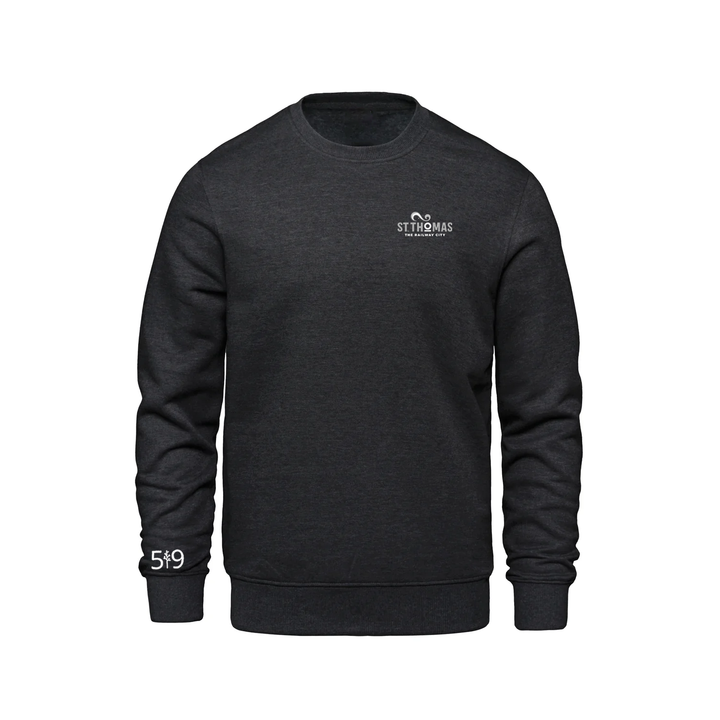 ST. THOMAS LIGHT EMBROIDERED CREW (UNISEX)