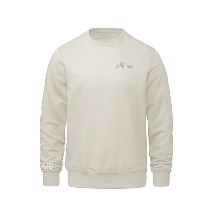 ST. THOMAS LIGHT EMBROIDERED CREW (UNISEX)