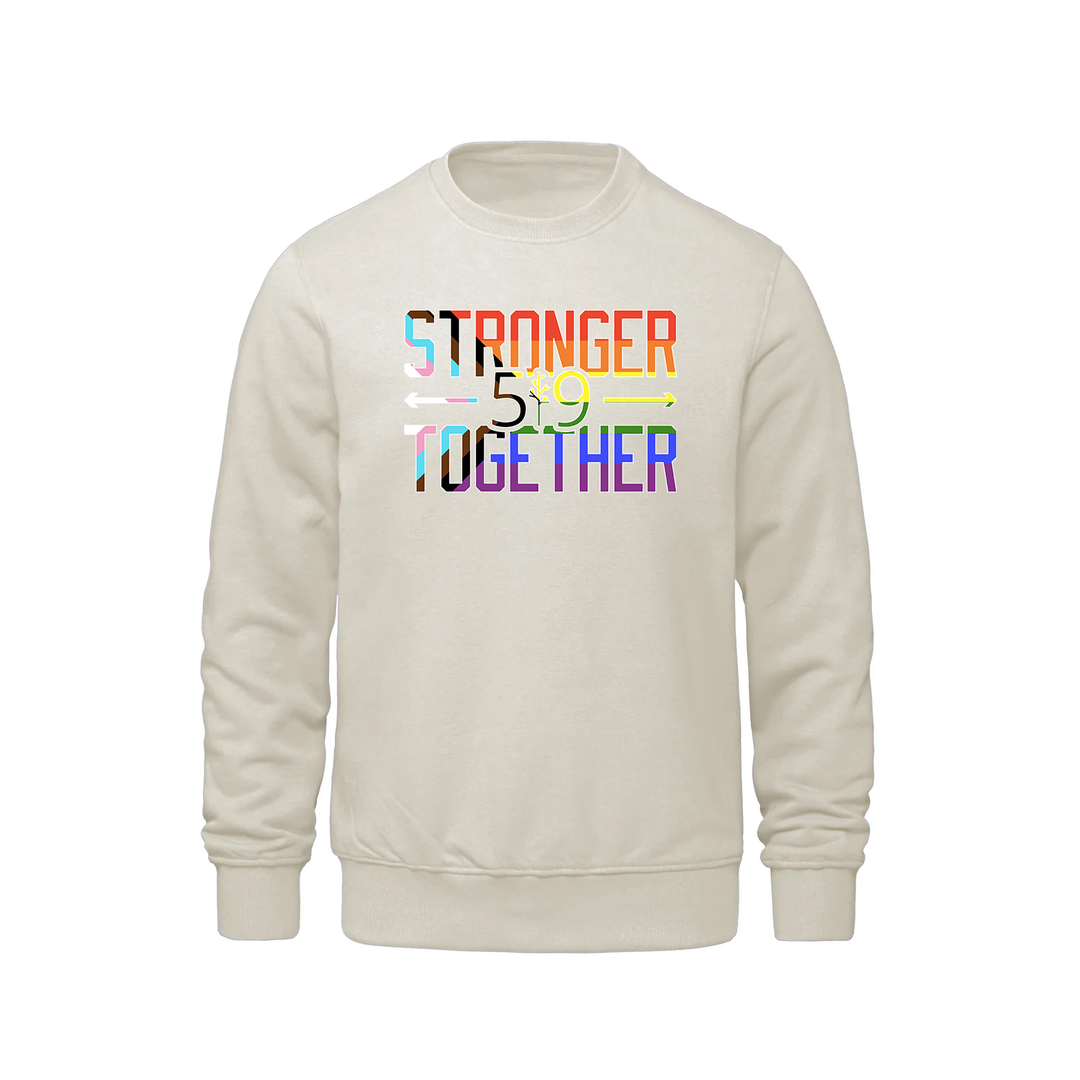 PRIDE STRONGER TOGETHER CREW (UNISEX)