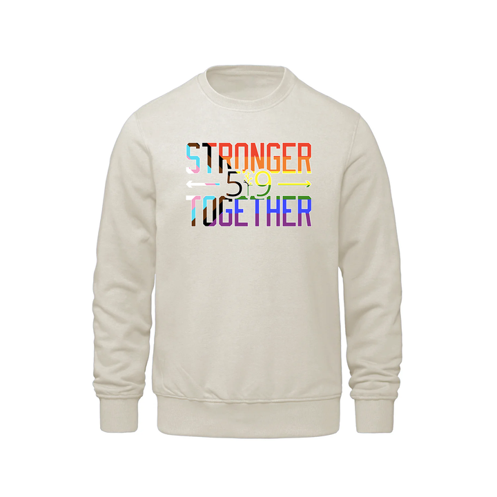 PRIDE STRONGER TOGETHER CREW (UNISEX)