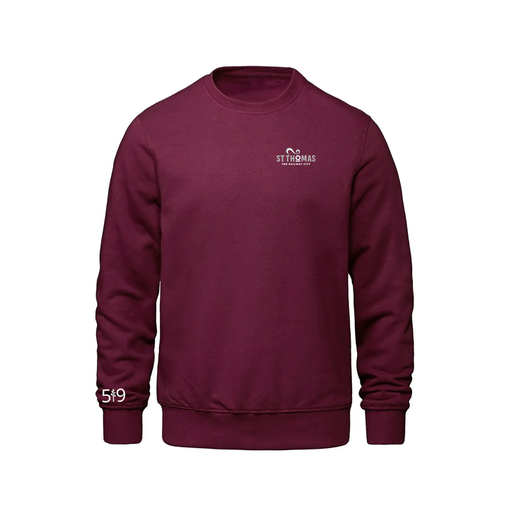 ST. THOMAS LIGHT EMBROIDERED CREW (UNISEX)
