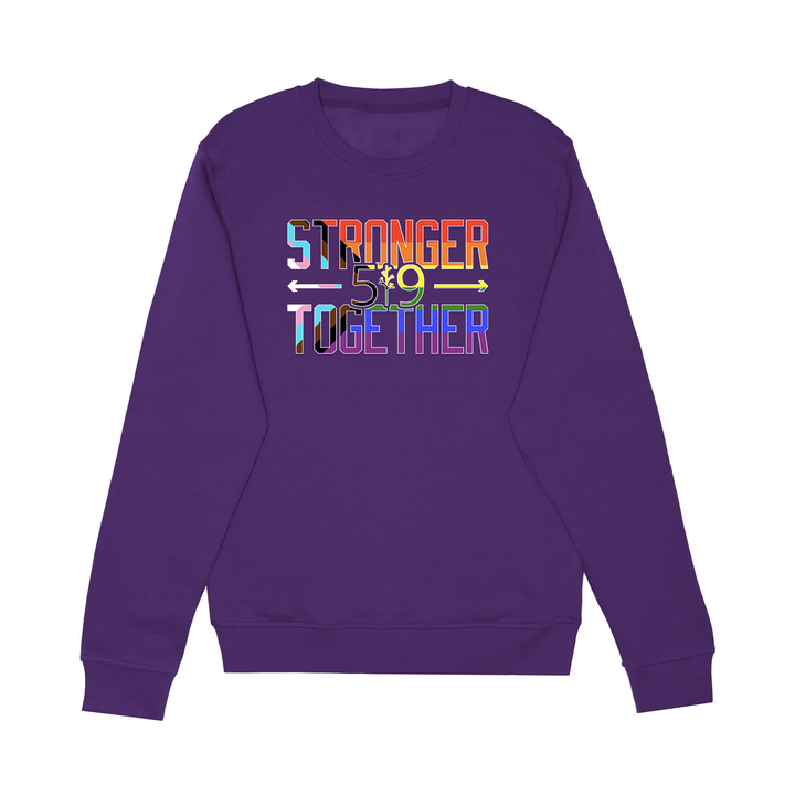 PRIDE STRONGER TOGETHER CREW (UNISEX)
