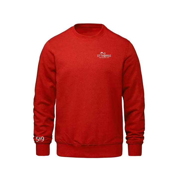 ST. THOMAS LIGHT EMBROIDERED CREW (UNISEX)